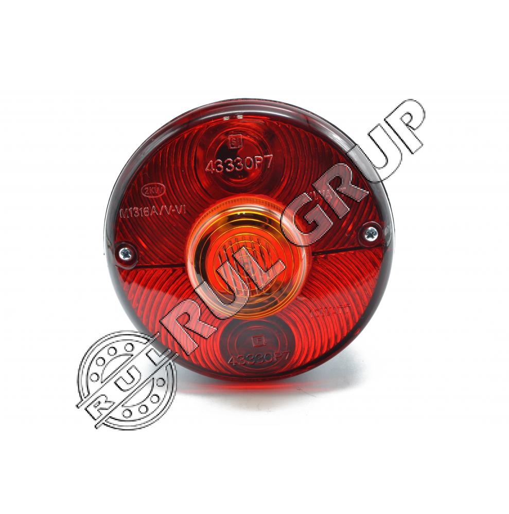 LAMPA ROTUNDA SPATE STANGA U650+ARO IMP